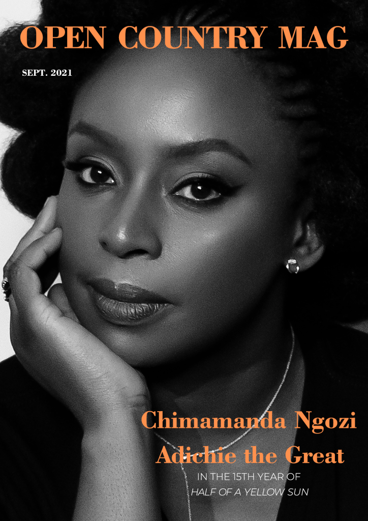 Chimamanda Ngozi Adichie Covers Open Country Mag: Sept. 2021
